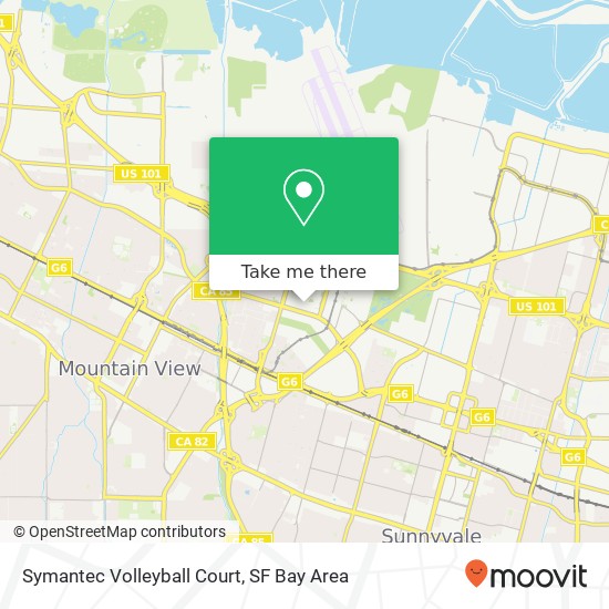 Symantec Volleyball Court map