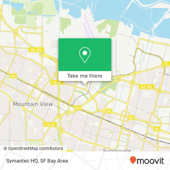 Symantec HQ map