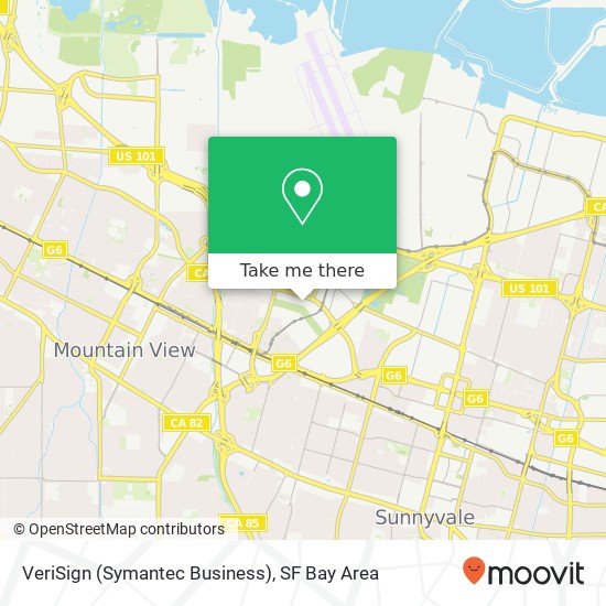 Mapa de VeriSign (Symantec Business)