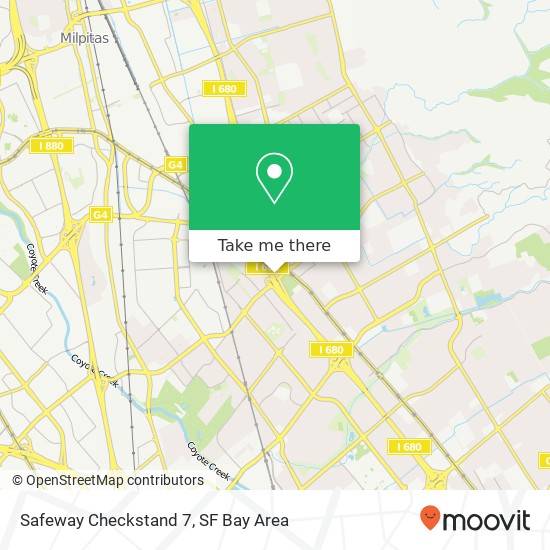 Safeway Checkstand 7 map