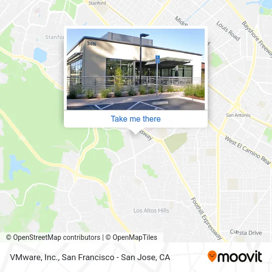 Mapa de VMware, Inc.