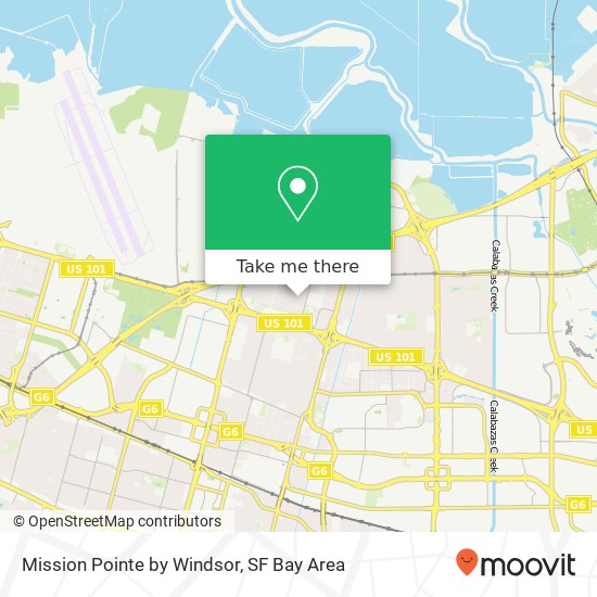 Mapa de Mission Pointe by Windsor