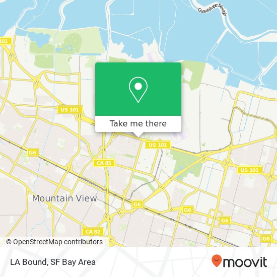 LA Bound map