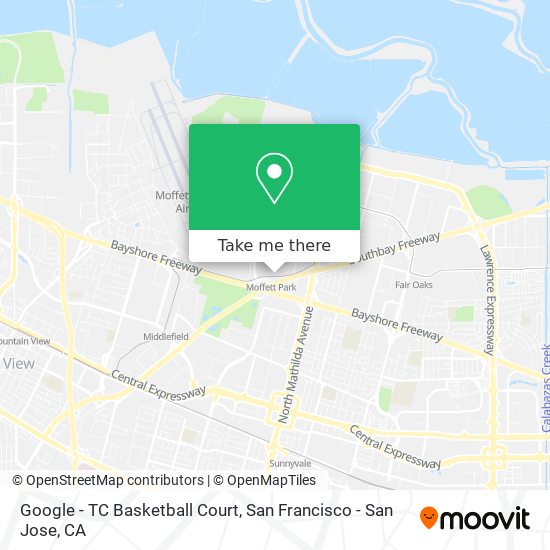 Google - TC Basketball Court map