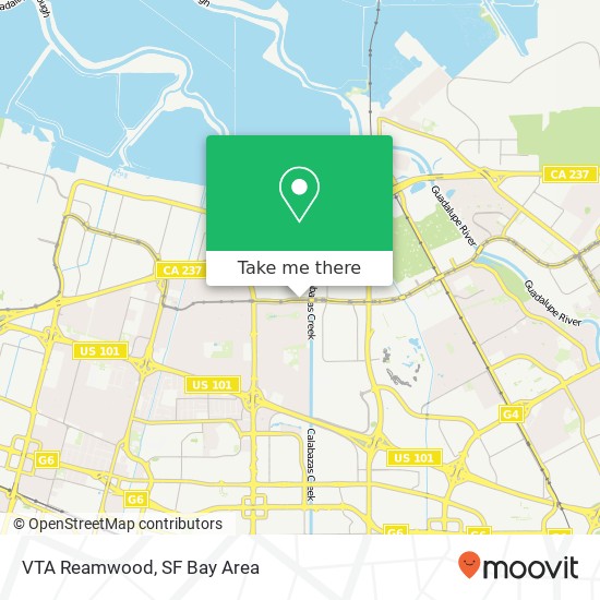 Mapa de VTA Reamwood