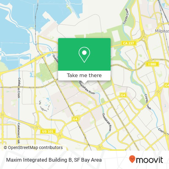 Mapa de Maxim Integrated Building B