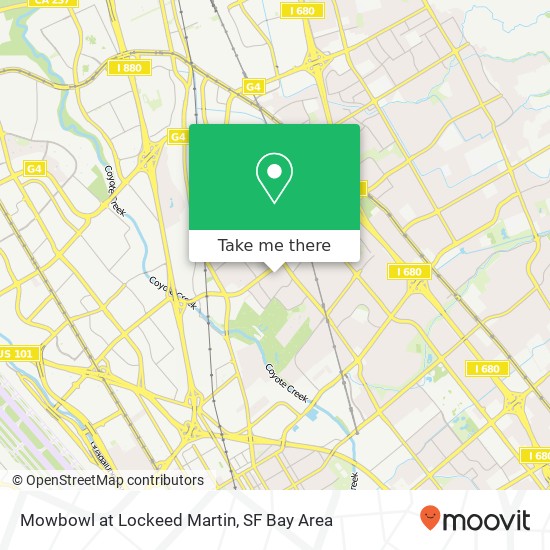 Mowbowl at Lockeed Martin map