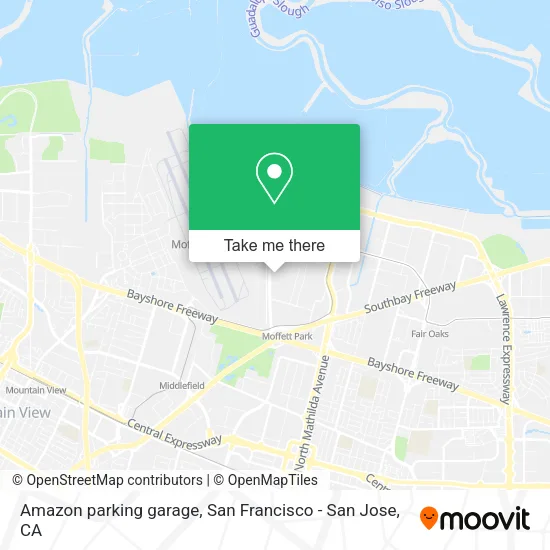 Amazon parking garage map