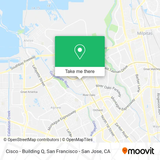 Mapa de Cisco - Building Q