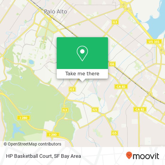 HP Basketball Court map