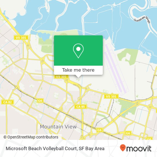 Mapa de Microsoft Beach Volleyball Court