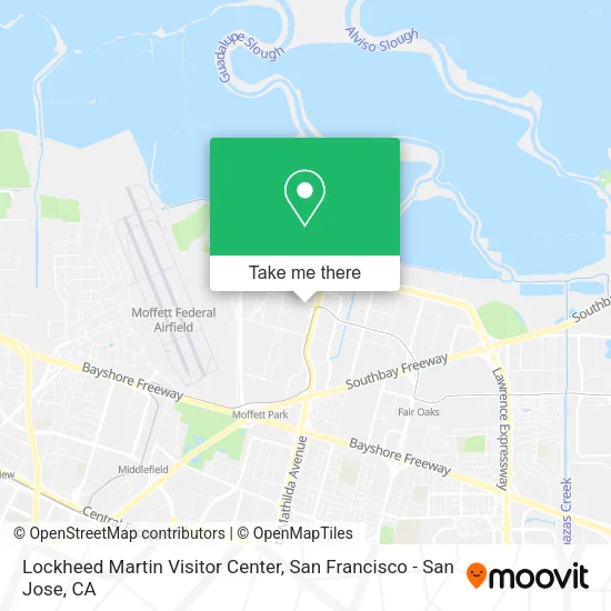 Lockheed Martin Visitor Center map