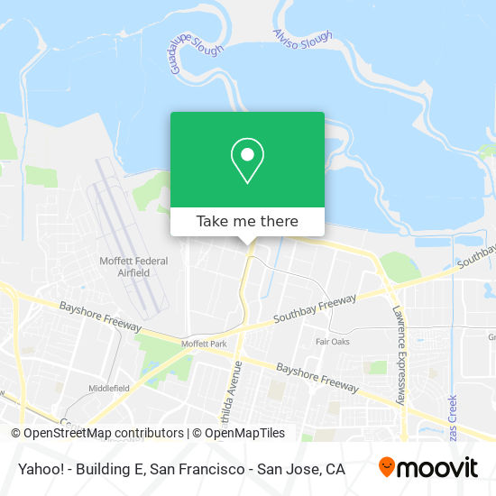 Yahoo! - Building E map