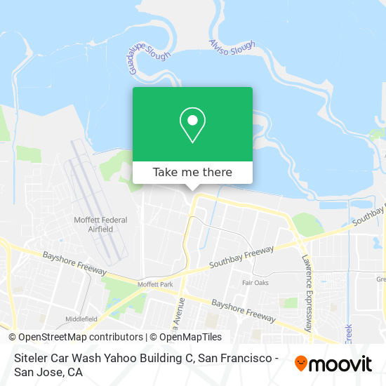 Siteler Car Wash Yahoo Building C map