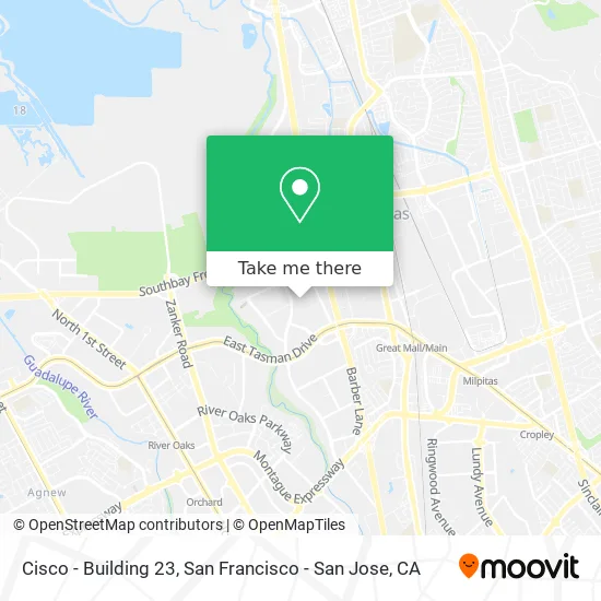 Cisco - Building 23 map