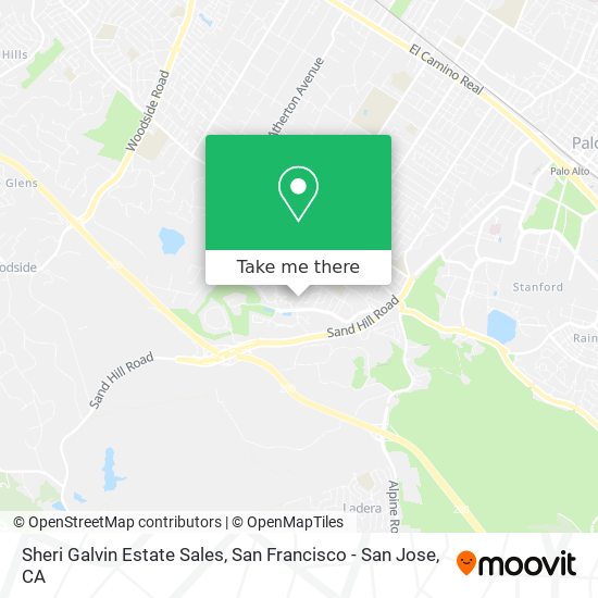 Sheri Galvin Estate Sales map