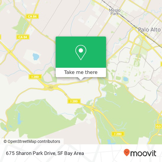 Mapa de 675 Sharon Park Drive