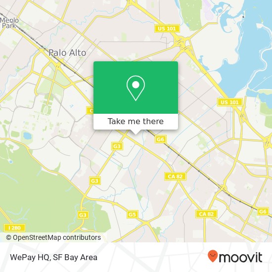 WePay HQ map