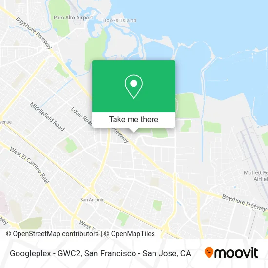 Mapa de Googleplex - GWC2