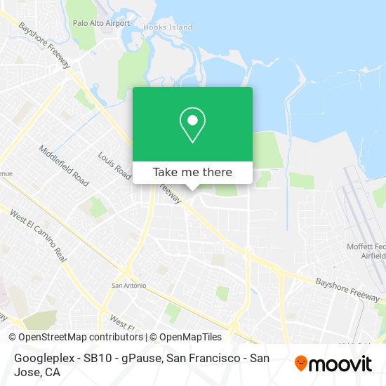 Googleplex - SB10 - gPause map