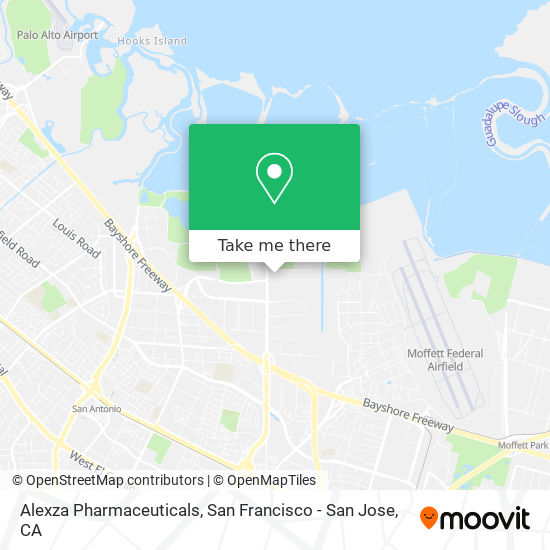 Alexza Pharmaceuticals map