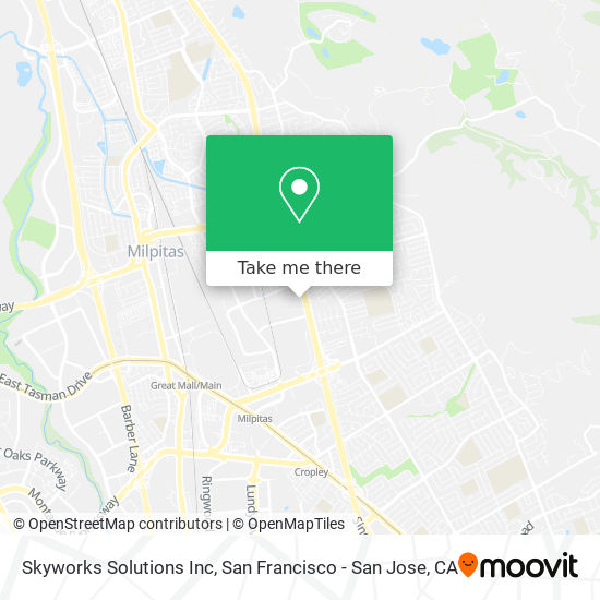 Mapa de Skyworks Solutions Inc