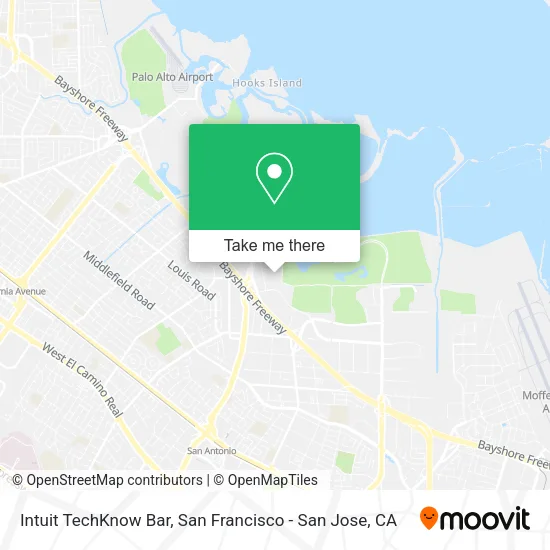 Mapa de Intuit TechKnow Bar
