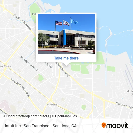 Intuit Inc. map