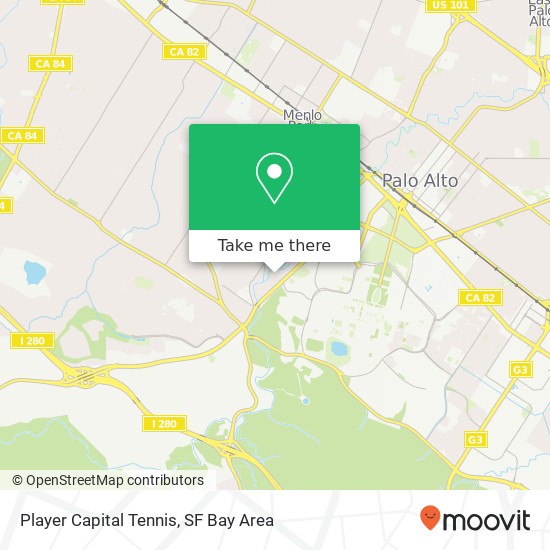 Player Capital Tennis map