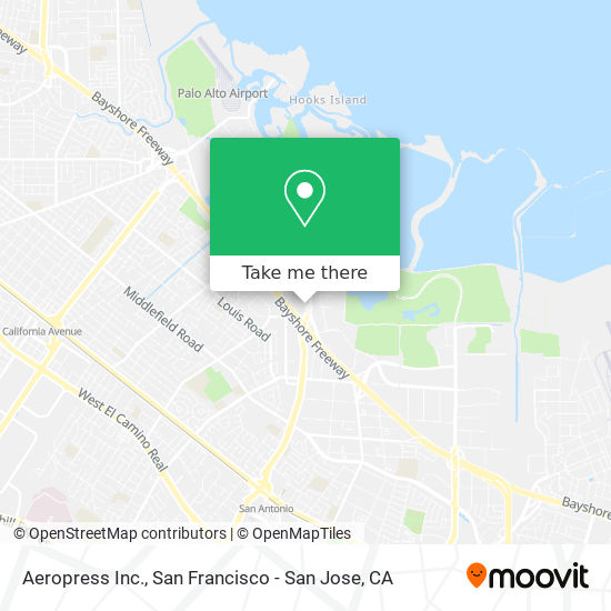 Aeropress Inc. map