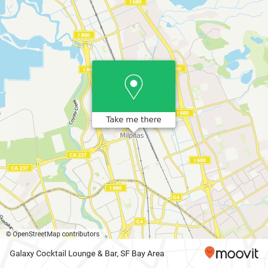 Galaxy Cocktail Lounge & Bar map