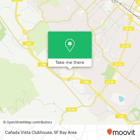Cañada Vista Clubhouse map