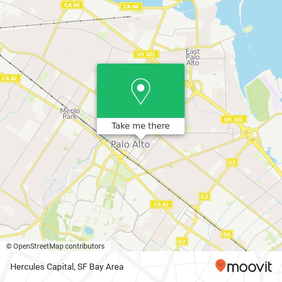Hercules Capital map
