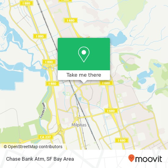 Chase Bank Atm map
