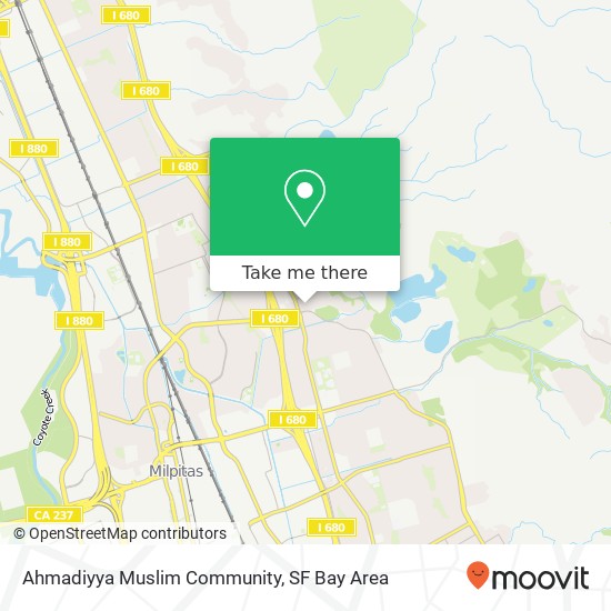 Mapa de Ahmadiyya Muslim Community