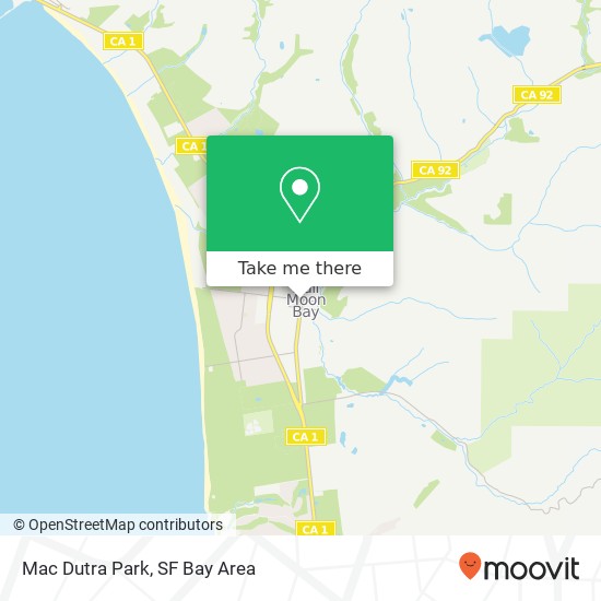Mapa de Mac Dutra Park