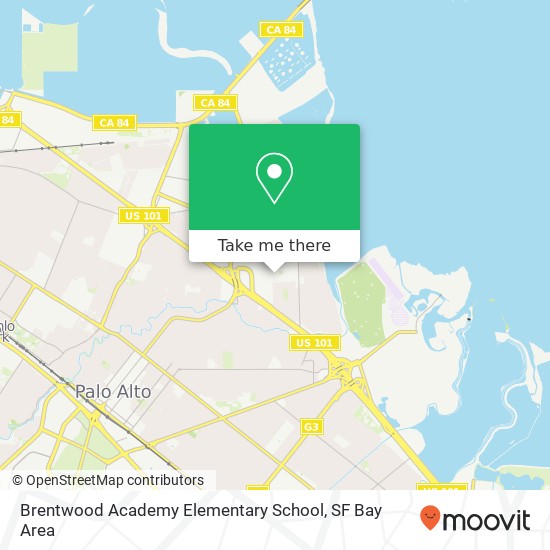 Mapa de Brentwood Academy Elementary School