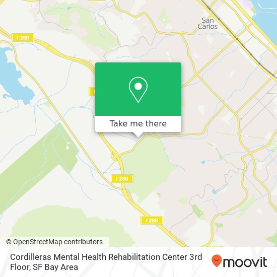 Mapa de Cordilleras Mental Health Rehabilitation Center 3rd Floor