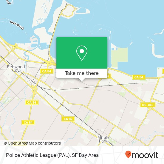 Police Athletic League (PAL) map