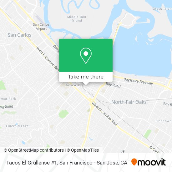 Mapa de Tacos El Grullense #1