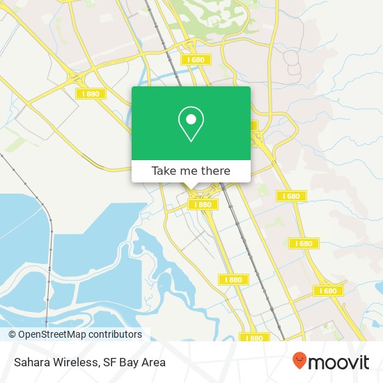 Mapa de Sahara Wireless