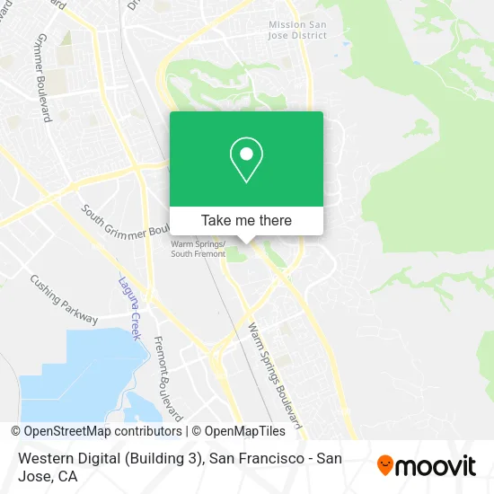 Western Digital (Building 3) map