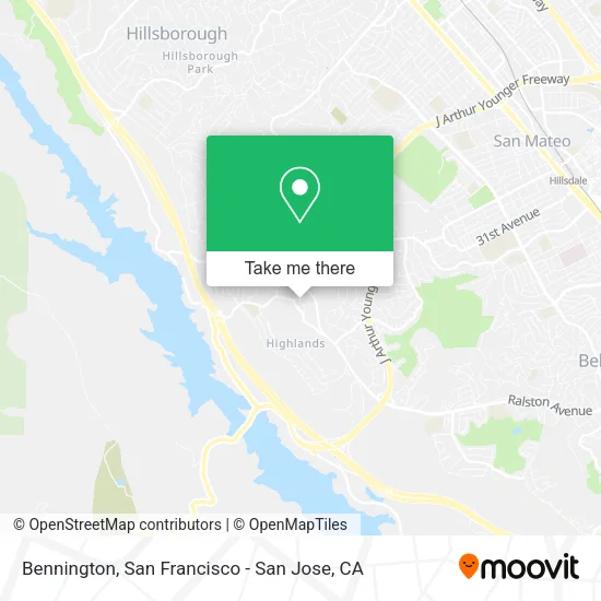 Bennington map