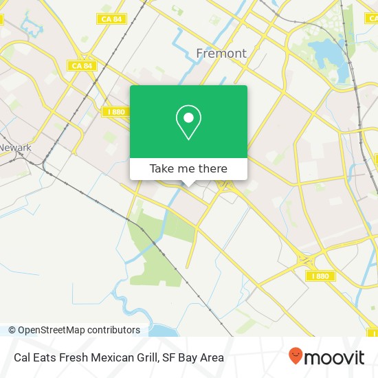 Cal Eats Fresh Mexican Grill map