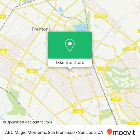 ABC Magic Moments map