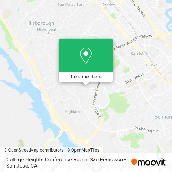 College Heights Conference Room map