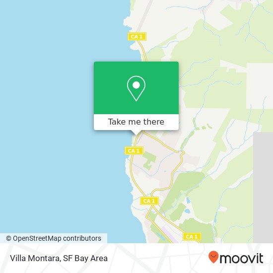 Mapa de Villa Montara