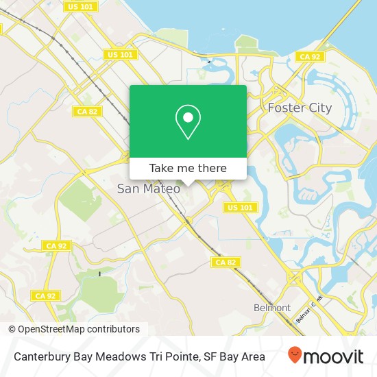 Canterbury Bay Meadows Tri Pointe map