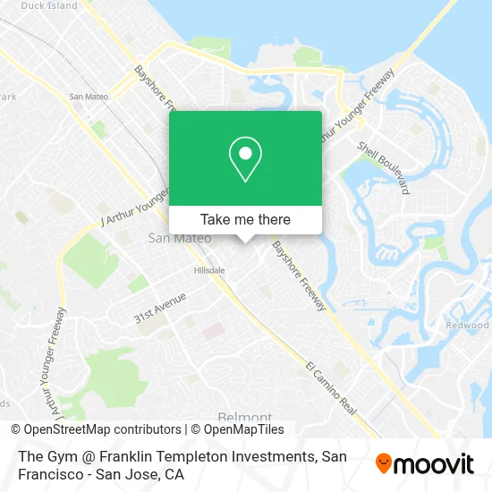 The Gym @ Franklin Templeton Investments map