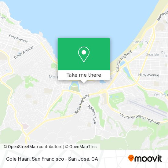 Mapa de Cole Haan